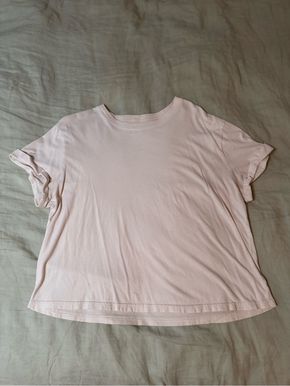 Boheme Cream Crew Tee - SEE PHOTOS FOR FLAWS